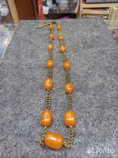 Янтарные бусы СССР Прибалтика