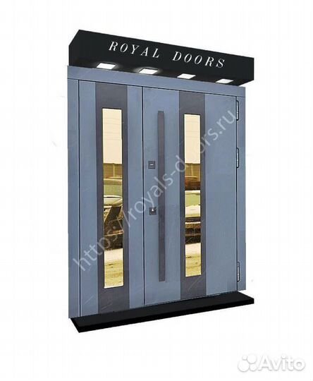 Парадная дверь окрас по RAL