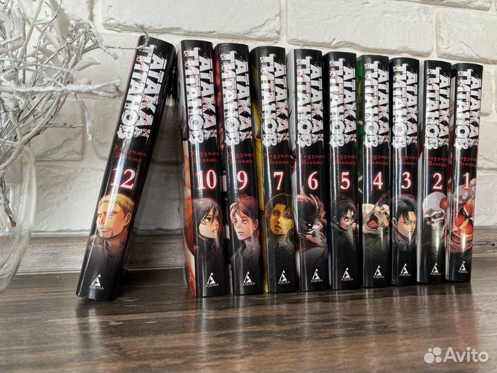 Манга атака титанов