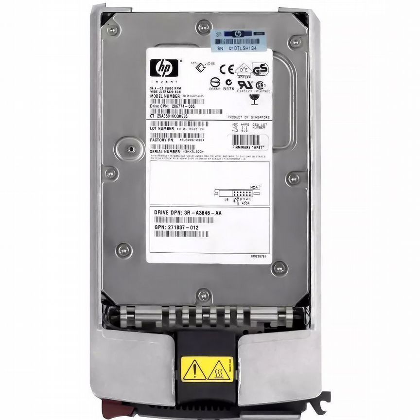[BF03685A35] Жесткий Диск Hp 36,4gb U320scsi 3.5" Bf03685a35