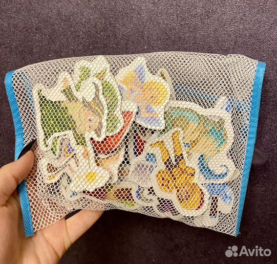 Набор стикеров для игр в ванной