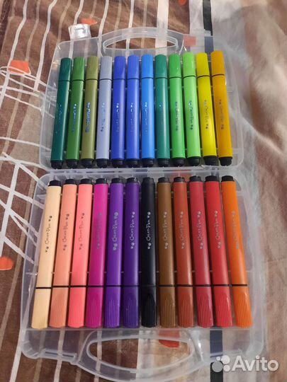 Фломастеры утолщенные