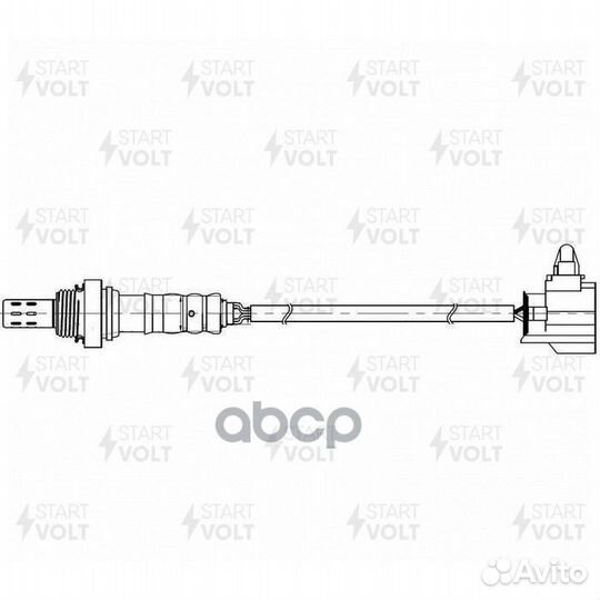 Лямбда-зонд startvolt для а/м (датчик кислорода)