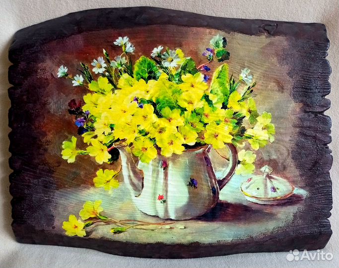 Картина на доске 