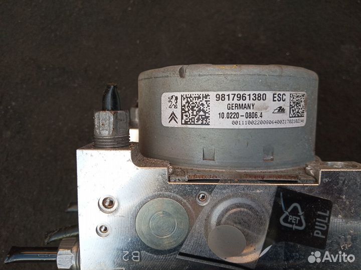 Блок абс 9817961380 Пежо-Ситроен