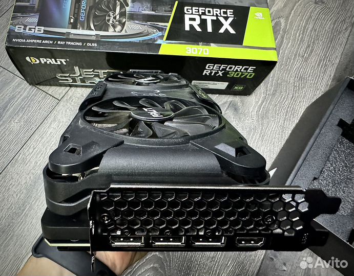 RTX 3070 8Gb Jet Stream. Отличная, тихая