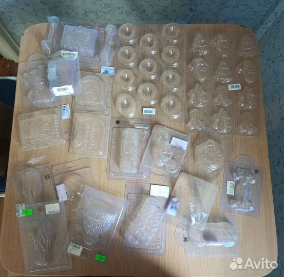 Формы для шоколада, формы для мыла, формочки