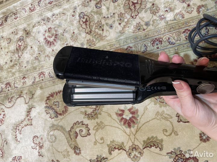 Плойка гафре babyliss