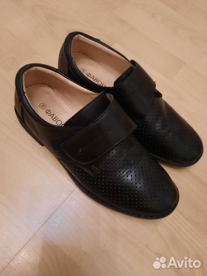 Туфли для мальчика размер 37-38