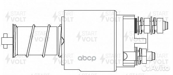 Реле втягивающее LADA 2101-1119/2121-21214/2123