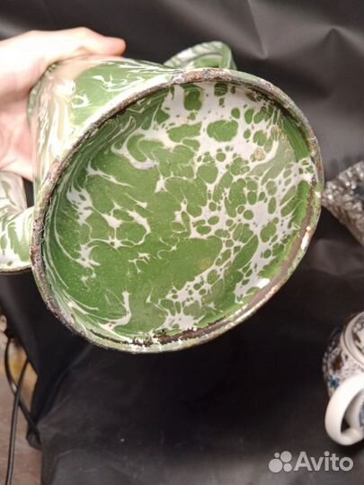 Кофейник эмалированный СССР