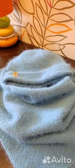 Комплект шапка бини и бактус