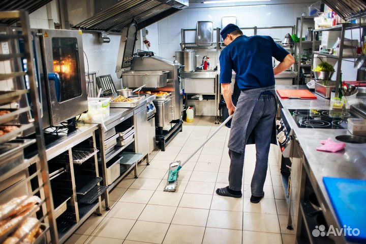 Ночные уборщики в рестораны