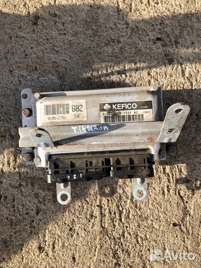 Эбу мозги 1.6 Tiburon Тибурон Hyundai