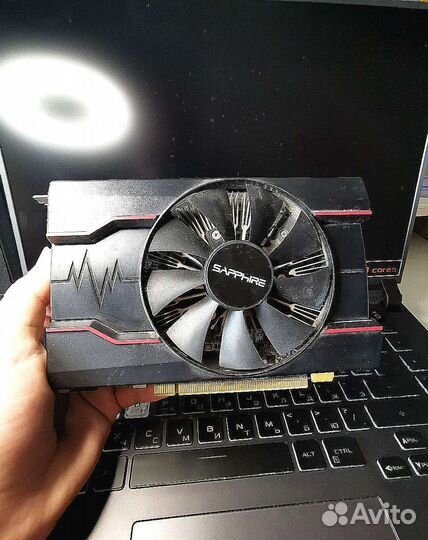 Видеокарта Sapphire rx 550 4gb