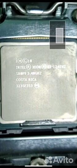 1155) Процессор xeon E3-1245 v2 (i7 3770)