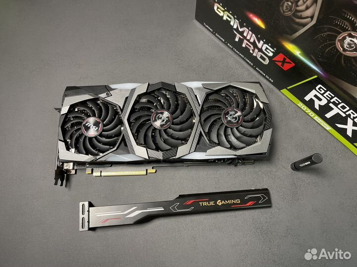 Видеокарта RTX 2070 Super Msi Gaming x Trio