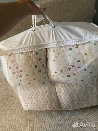 Бортики в детскую кроватку