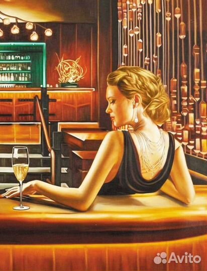 Алмазная мозаика на подрамнике 40х50 арт.P03