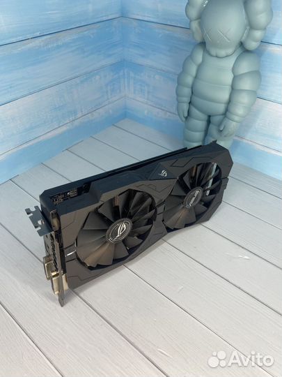 Видеокарта Asus Rog Strix RX 570 8gb