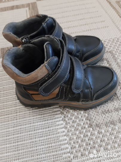 Ботинки демисезонные для мальчика 28