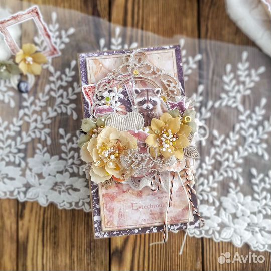 Открытка ручной работы