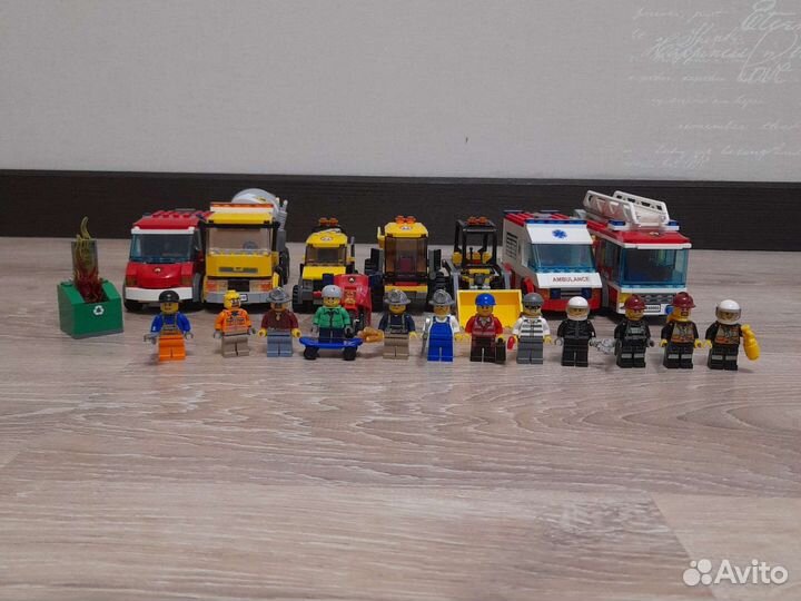 Лот Лего Lego City 60018, 4201, 4200, 60002, 60023