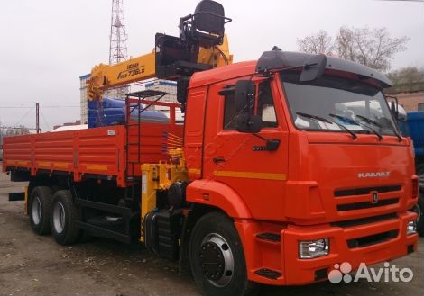 КАМАЗ 65115-3094-48 с КМУ, 2024