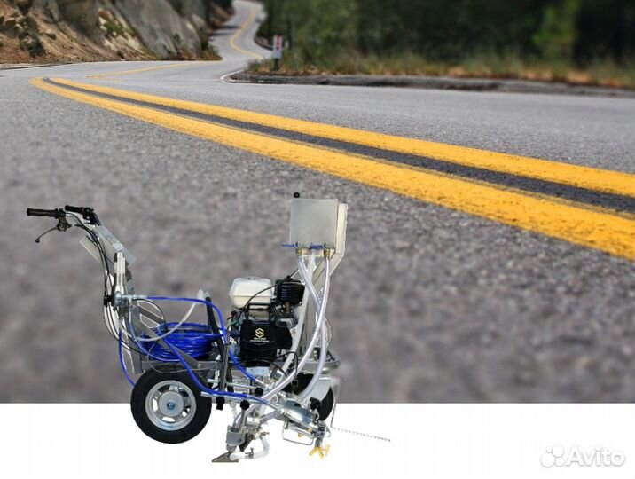 Разметка парковки с машиной Schtaer Wega 7G