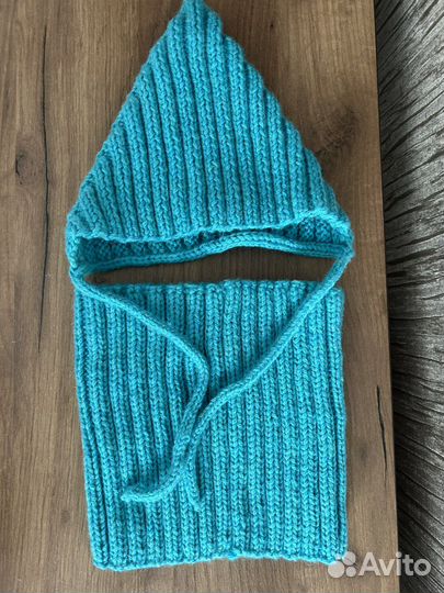 Шапка эльф+снуд