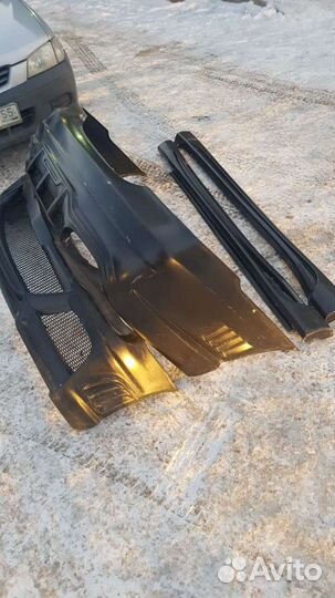 Обвесы бампера AMG Wald на мерседес w 203