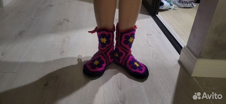 Носки вязаные ручной работы