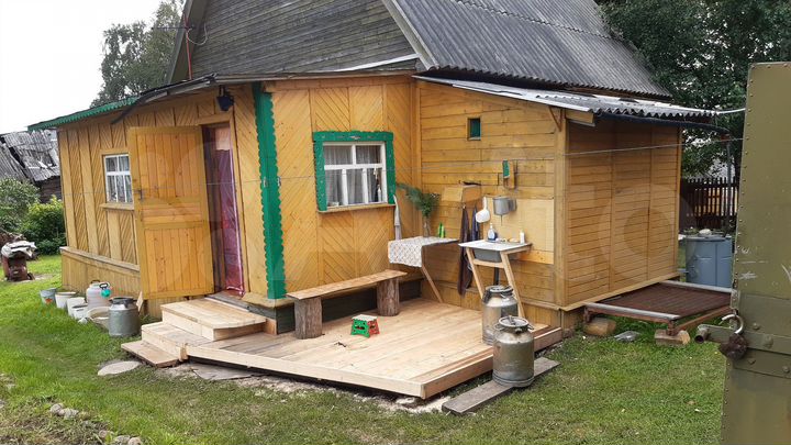 Дача 53,9 м² на участке 12 га