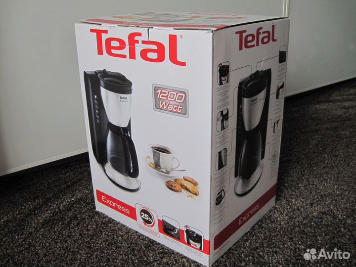 Кофеварка Tefal CM390811 (новая,не использовалась)