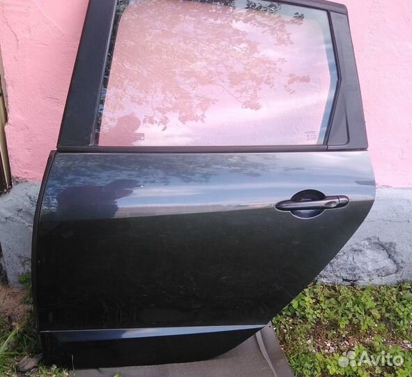 Renault Scenic 3 дверь задняя левая серая правая