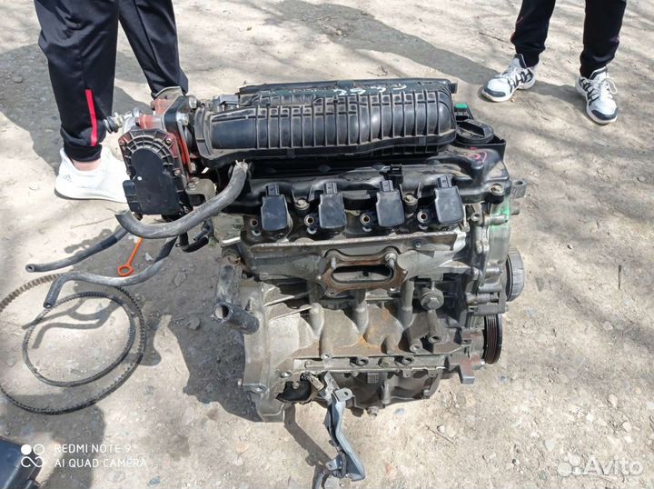 Двигатель honda fit l13