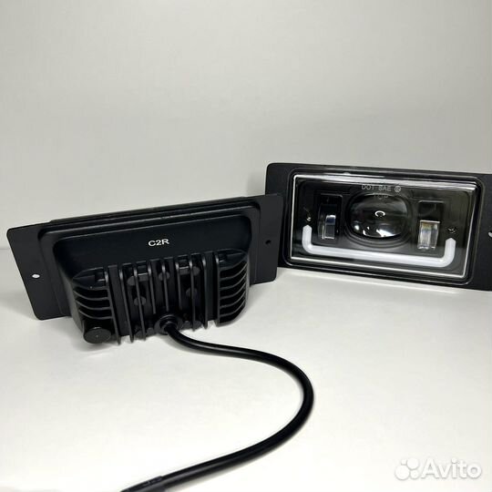 Светодиодные птф на ваз 2110-2115 Туманки с дхо