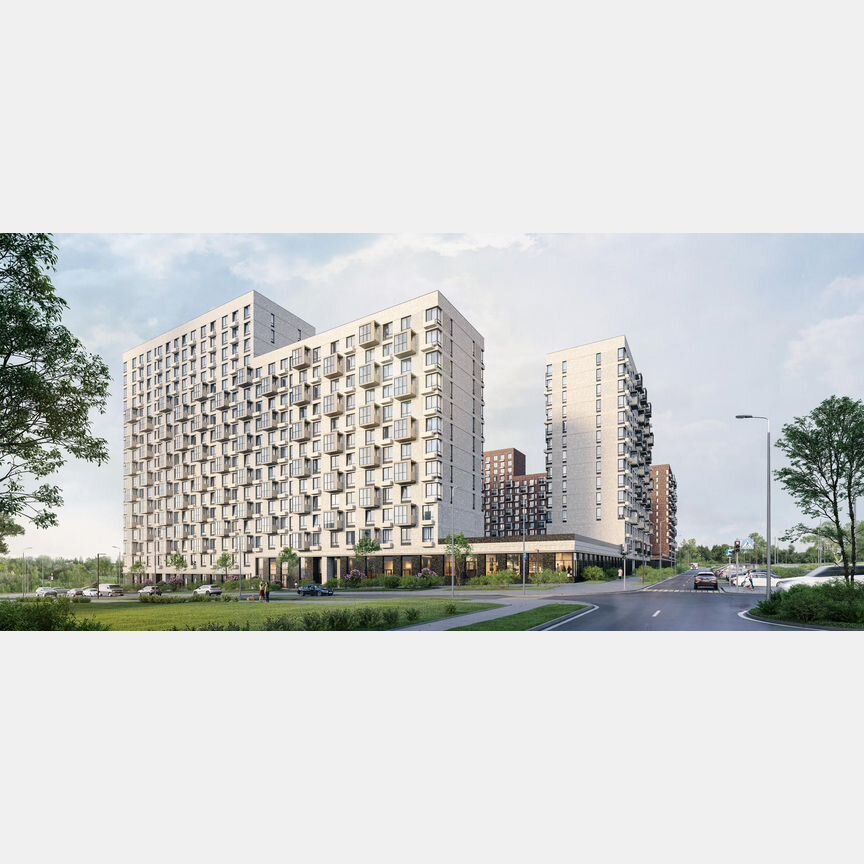 3-к. квартира, 77,7 м², 11/14 эт.