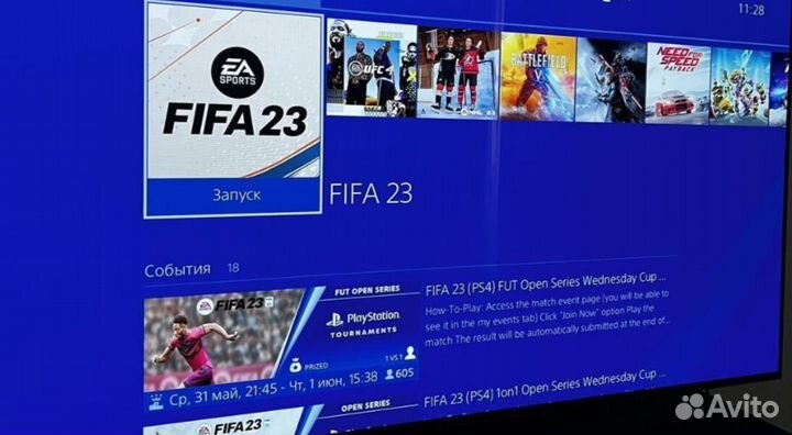 Sony PS4 Fat 500Gb + 40Игр + 2Джостика Гарантия