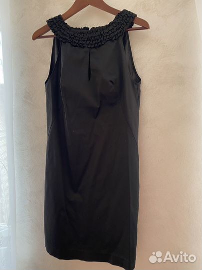 Вечернее платье 46 размера черное