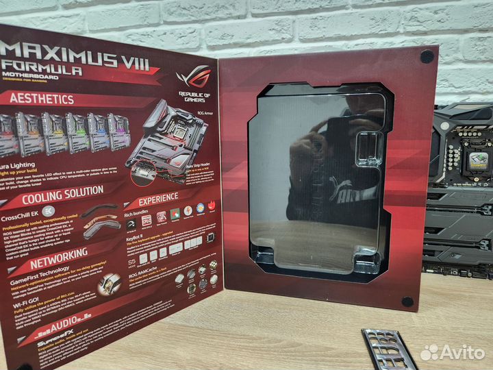 Материнская плата asus rog maximus 9 z170 lga1151