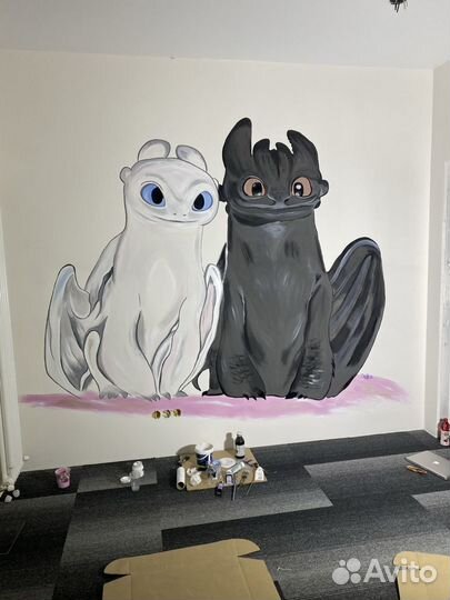 Роспись стен. Картины на заказ