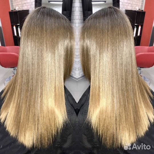 Кератиновое выпрямление волос Лесобаза