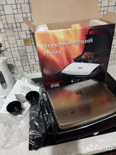 Электрогриль gfgril Новый