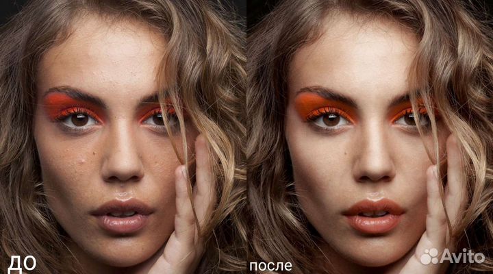 Рутушь фото, Цветокоррекция, Фотошоп, PDF