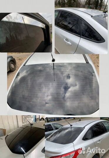 Тонирование стекол авто