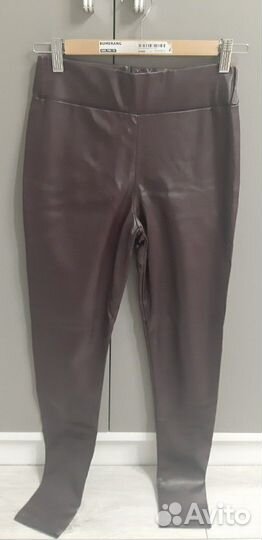Лосины кожзам новые XL