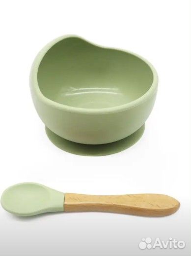 Посуда детская силиконовая не скользящая