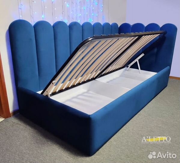 Детская кровать с мягкими бортиками