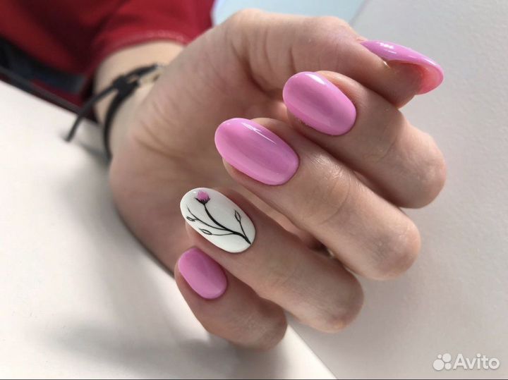 Маникюр с покрытием/гель-лак